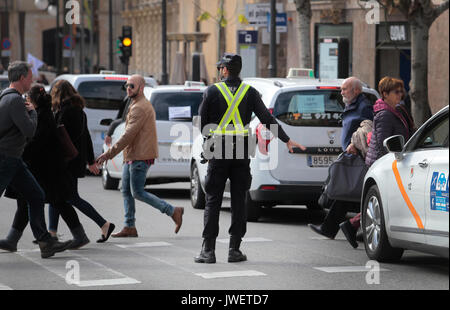 Unità di traffico Foto Stock