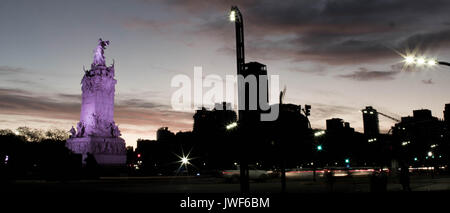 Buenos Aires Tramonto Foto Stock