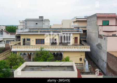 Architettura sul villaggio Kharian Pakistan Foto Stock