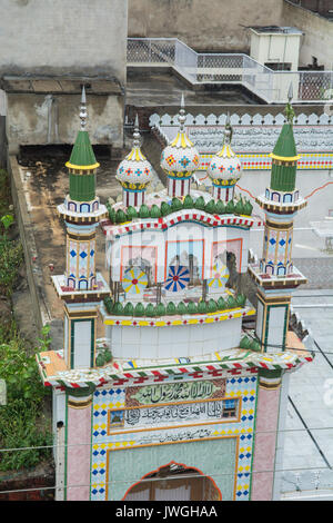 Moschea esterni Kharian village Pakistan Foto Stock