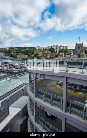 La meravigliosa città di Bradford, West Yorkshire, shot nell'estate del 2017 Foto Stock