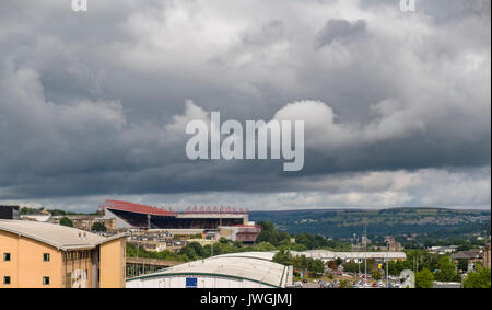 La meravigliosa città di Bradford, West Yorkshire, shot nell'estate del 2017 Foto Stock