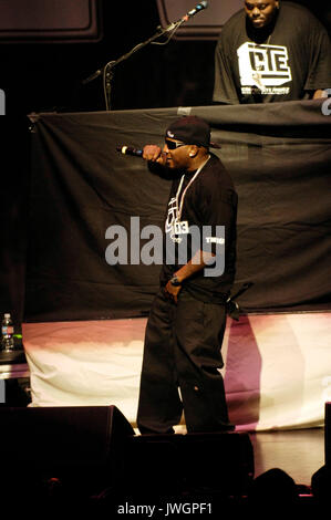 Rapper Young Jeezy esegue il Tour più ricercato d'America Gibson Amphitheatre di Los Angeles. Foto Stock