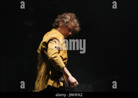 Rochdale, Regno Unito. 12 Agosto, 2017. Eseguire Razorlight al feelgood festival in Rochdale, 12 Agosto, 2017 (C)Barbara Cook/Alamy Live News Credito: Barbara Cook/Alamy Live News Foto Stock