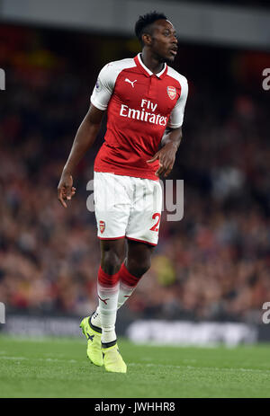 DANNY WELBECK DI ARSENAL ARSENAL V LEICESTER CITY Emirates Stadium Londra Inghilterra 11 Agosto 2017 Foto Stock