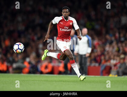 DANNY WELBECK DI ARSENAL ARSENAL V LEICESTER CITY Emirates Stadium Londra Inghilterra 11 Agosto 2017 Foto Stock