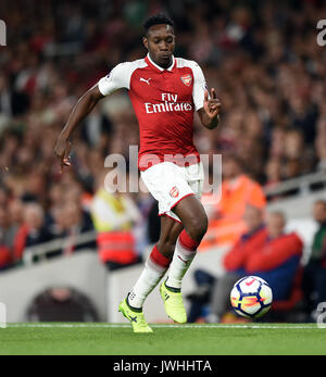 DANNY WELBECK DI ARSENAL ARSENAL V LEICESTER CITY Emirates Stadium Londra Inghilterra 11 Agosto 2017 Foto Stock