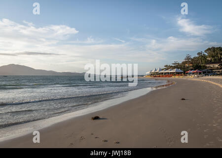 Praia do Forte Beach - Florianopolis, Santa Catarina, Brasile Foto Stock