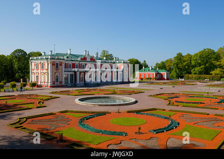 Palazzo Kadriorg e del parco a Tallinn in Estonia Foto Stock