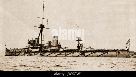 Credeva di essere il nono Royal Navy ship denominato Dreadnought Foto Stock