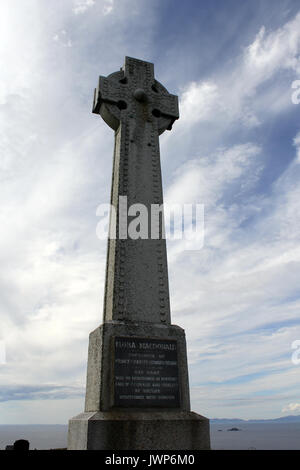 Flora macdonalds grave sull'isola di Skye Foto Stock