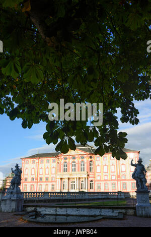 Schloss castello, Bruchsal, Kraichgau-Stromberg, Baden-Württemberg, Germania Foto Stock