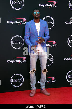 Il 2017 ESPY Awards - Gli arrivi con: Dewayne Dedmon dove: Los Angeles, California, Stati Uniti quando: 12 lug 2017 Credit: FayesVision/WENN.com Foto Stock