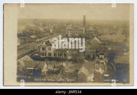 Vista Birdseye, Cuero, Texas Foto Stock