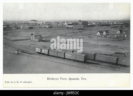 Vista Birdseye, Quanah, Tex. Foto Stock