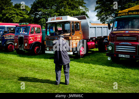 Biggar, South Lanarkshire - 44th Vintage Rally del veicolo Foto Stock