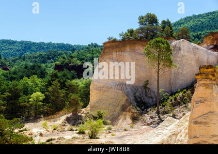 RUSTREL, VAUCLUSE 84 FRANCIA Foto Stock
