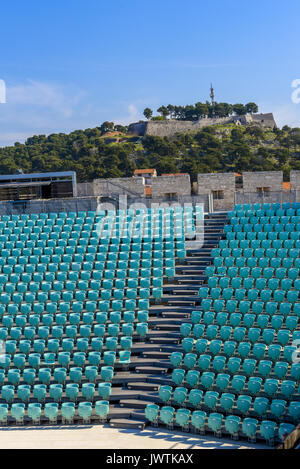 Arena Sibenik, Croazia Foto Stock
