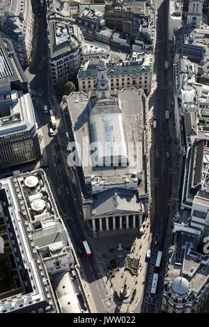 Vista aerea del London truppe Memoriale di guerra Foto Stock