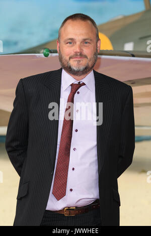 Premiere mondiale del 'Dunkirk" tenutasi presso l' Odeon Leicester Square - Arrivi con: Al Murray dove: Londra, Regno Unito quando: 13 lug 2017 Credit: Mario Mitsis/WENN.com Foto Stock