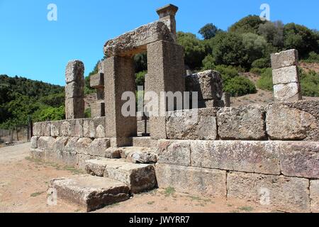 Antas antica punica nuragico Tempio Romano Sardus Pater Babai Sardegna Foto Stock