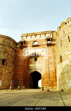 Bara Darwaza a Purana Qila, New Delhi Foto Stock