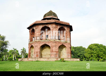 Sher Mandal a Purana Qila, New Delhi Foto Stock