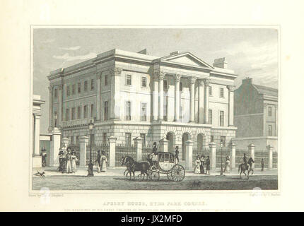 Apsley House, Hyde Park Corner Pastore, Metropolitan miglioramenti (1828), p227 Foto Stock