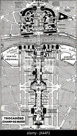 Exposition internationale des Arts Decoratifs, Parigi, 1925 Foto Stock