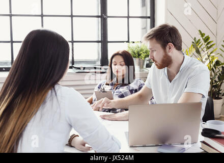 Persone al lavoro Foto Stock