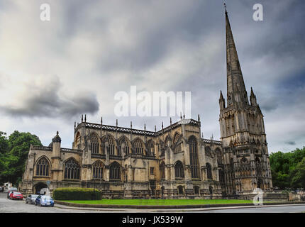 St Mary Redcliffe, Bristol Foto Stock