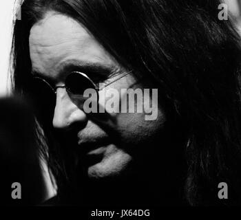 Il cantante Ozzy Osbourne arriva il 2° tributo annuale del Sunset Strip Music Festival a Ozzy Osbourne House Blues settembre 10,2009 West Hollywood Foto Stock