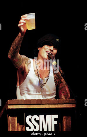 Il batterista Tommy Lee seconda annua Sunset Strip Music Festival il tributo a Ozzy Osbourne House Blues settembre 10,2009 West Hollywood Foto Stock