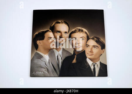 Kraftwerk Trans Europe Express registrare il manicotto interno Foto Stock