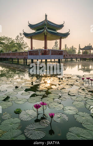 Tasik Melati Perlis Malaysia Foto Stock