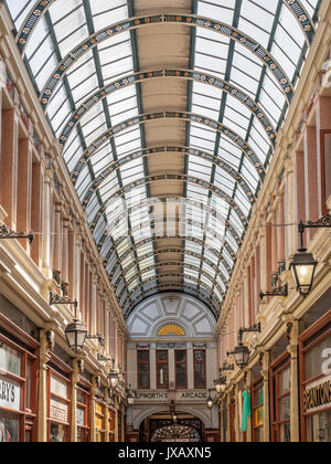 La Hepworth Arcade nella Città Vecchia a Hull in Inghilterra dello Yorkshire Foto Stock