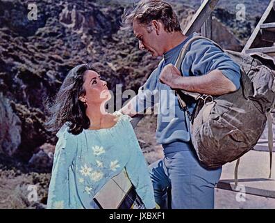 Il Sandpiper, aka: ... die alles begehren, USA 1965, Regie: Vincente Minelli, Darsteller: Richard Burton ed Elizabeth Taylor Foto Stock