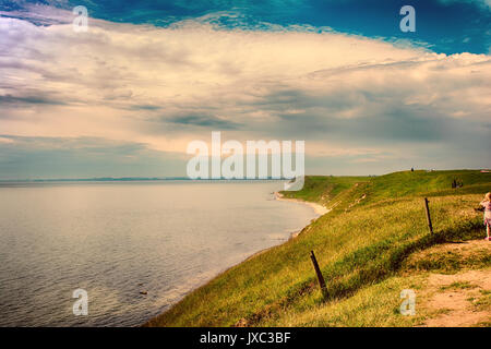 Ales Sten, un luogo storico in Svezia Foto Stock