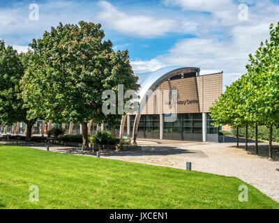 Scafo centro storia Archivio e Biblioteca sul culto Street a Hull in Inghilterra dello Yorkshire Foto Stock