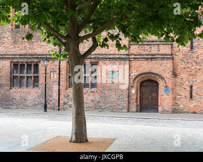 Hands on History Museum precedentemente Hull Merchant Adventurers Hall costruito 1583 a Trinity Square Hull Yorkshire Inghilterra Foto Stock