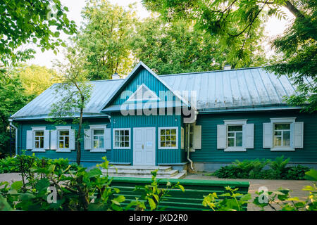 Minsk, Bielorussia. Casa del I Congresso di partito - il Museo in memoria del primo Congresso della Federazione Social Democratico del partito laburista (RSDLP), che è stato Foto Stock