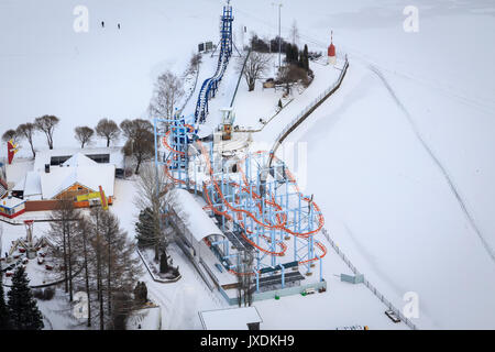 Una vista dalla torre nasinneula, tempere, Finlandia Foto Stock