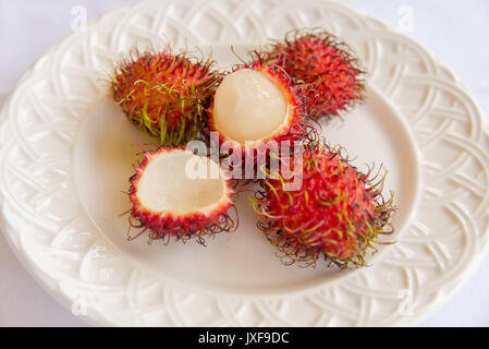 Rambutan/Litchi frutto Foto Stock