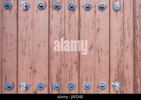 Porta vecchia texture di sfondo o Foto Stock