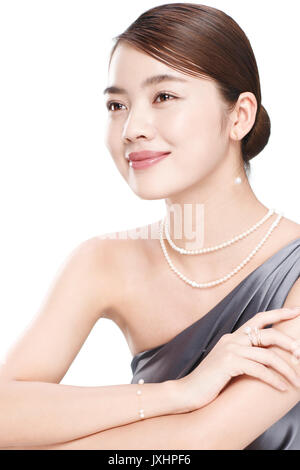 Elegante lady ritratto Foto Stock