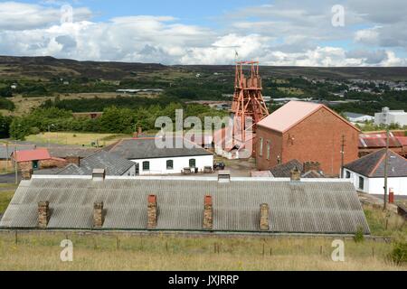 Big Pit National Coal Museum Blaenavon Lancaster South Wales Cymru REGNO UNITO GB Foto Stock
