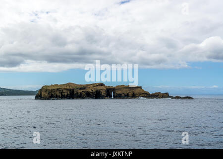 Ilheus da Madalena (Magdalena isolotti) vicino isola Pico, Azzorre Foto Stock
