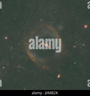 Ampio campo di immagine della bolla nebulosa. Gli elementi di questa immagine fornita dalla NASA. Foto Stock