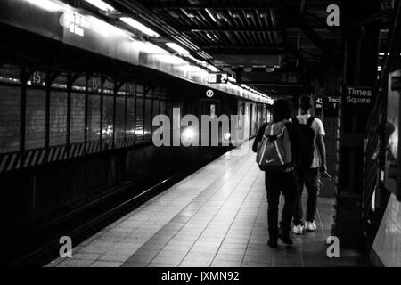 34ht Street Hudson Yards metropolitana- New York City Foto Stock