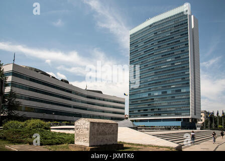 La BiH edificio del Parlamento, Sarajevo, Bosnia ed Erzegovina Foto Stock